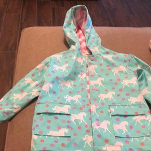 Harley little girl rain coat
